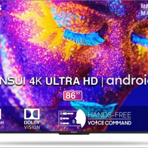 JSW65ASUHDFF Sansui 165 cm (65 inches) 4K
  Ultra HD Smart Android LED TV